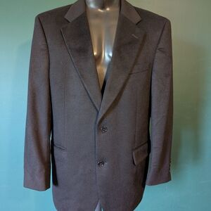 Men's Jos. A, Bank 100% Chashmere 2-Button Suit Jacket, Size 41R